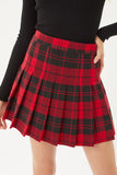 Pleated Mini Skirt