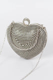 Heart Shape Party Clutch