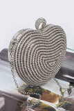 Heart Shape Party Clutch