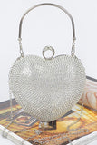 Heart Shape Party Clutch