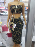 Army Life Skirt Set