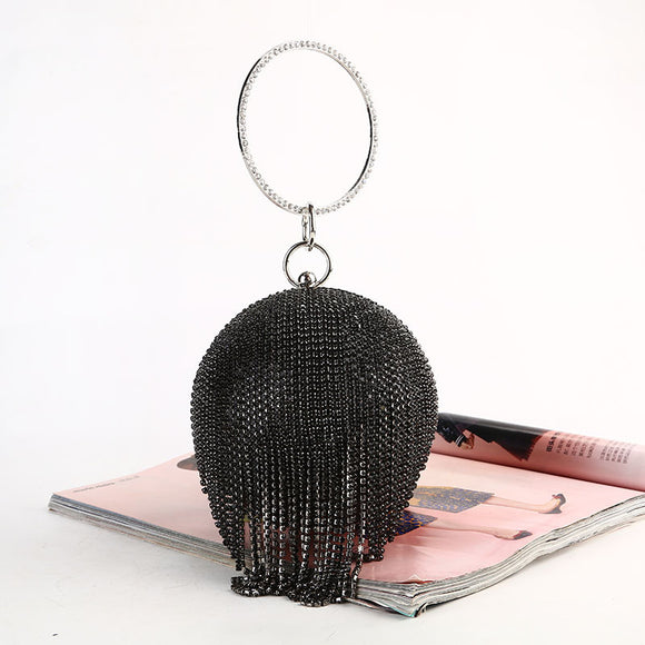 Ball & Fringe Bag