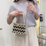 Rhinestone Frame Clutch