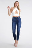 Cross Front Open Back Crop Top