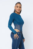 Rib Detail Top (2 Colors)