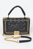 Chain Braided Handle Bag