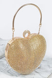 Rhinestone Heart Bag