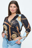 Long Sleeve Bodysuit Plus Size