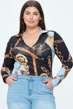 Long Sleeve Bodysuit Plus Size