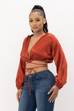 Darla Wrap Top (3 Colors)