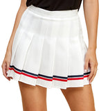 Pleated Mini Skirt