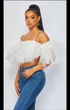 New Trend Tulle Top