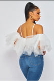 New Trend Tulle Top