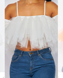 New Trend Tulle Top