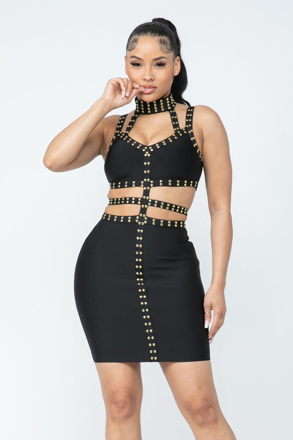 Tie Me Up Bandage Dress